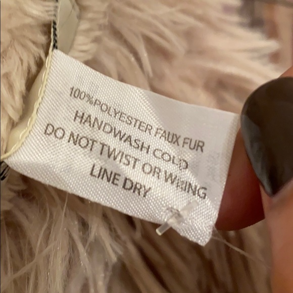 Faux Fur Vest by Kensie - Picture 6 of 7